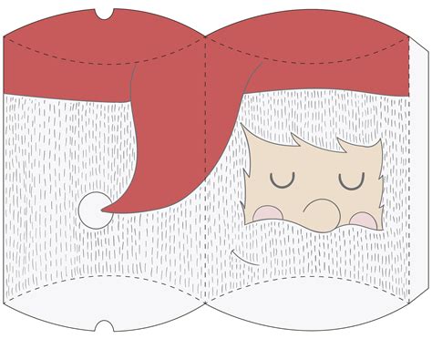 Free Printable Pillow Boxes For Christmas Oh My Fiesta In English