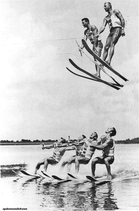 Flyin High And Dry 1965 Water Skiing Water Ski Decor Old Pictures