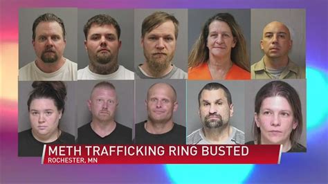 10 Drug Traffickers Arrested In Rochester Meth Scheme Sentenced In