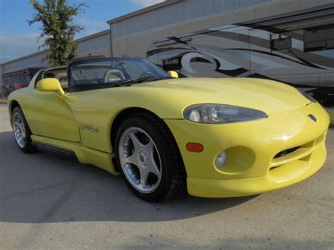 Yellow Dodge Viper Rt10 Great Driver Lots Of Extras Classic Dodge