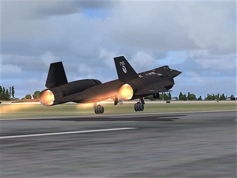 There is a free trial and a full version disclaimer: fs-telechargement: Alphasim Lockheed SR-71 Blackbird
