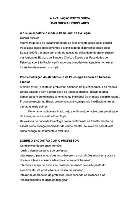Encaminhamento Psicologico Para Psiquiatra