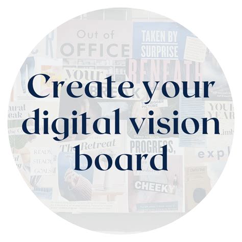 Freebie Create Your Future Digital Vision Board Workshop Aligned