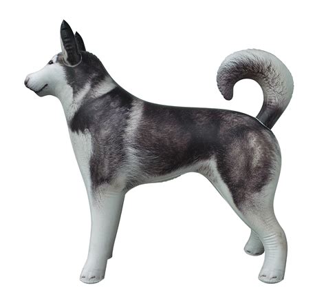 4.6 out of 5 stars. Inflatable Husky Dog Siberian Alaskan Malamute pet animal ...