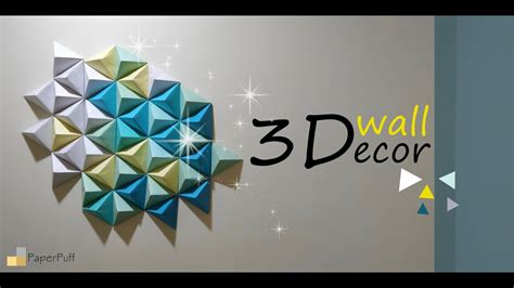 3d Wall Art Most Amazing 3d Wall Décor Ideas Origami Art Diy