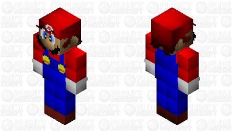 Super Mario 64 Beta Mario Minecraft Skin