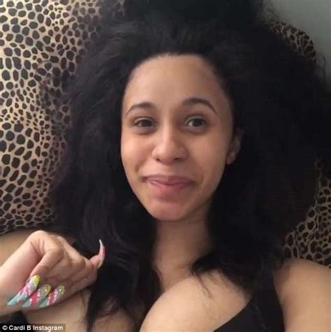 Photos Of Cardi B Without Makeup That Will Shock You See Below