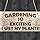 Red Ocean Gardening So Exciting I Wet My Plants Funny Wetting Pants Novelty Garden Plaque Gift