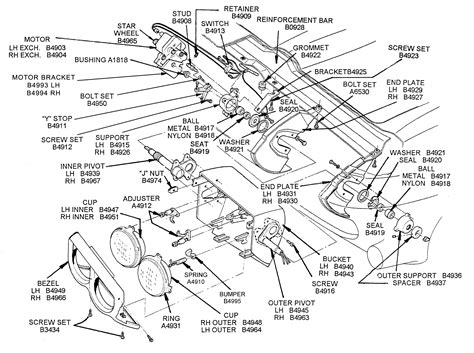 Diagram Ford Headlight Assembly Diagram Mydiagramonline