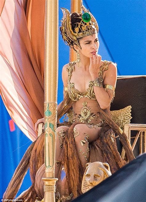 Elodie Yung Slips Into Sexy Gold Bodysuit In New Film Gods Of Egypt