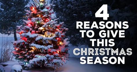 4 Reasons To Give This Christmas Season Faith In The News