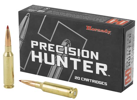 Hornady 65 Creedmoor Precision Hunter 143gr Eld X Ammunition 20rdbox