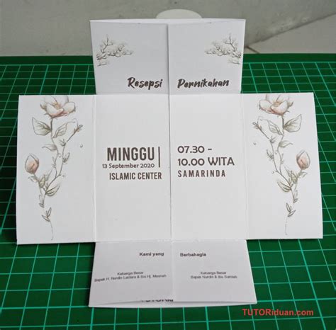 Ini 40 rekomendasi desain kekinian: Desain Undangan Pernikahan Endless dengan CorelDraw (Free ...
