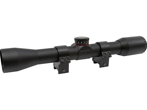 Simmons Pro Target Rimfire Rifle Scope 4x 32mm Exposed Elevation