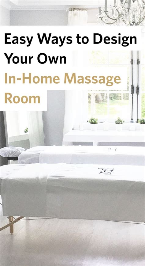 These 4 Design Tips Will Turn Your Home Into A Spa Oasis Zeel Massage Room Decor Home