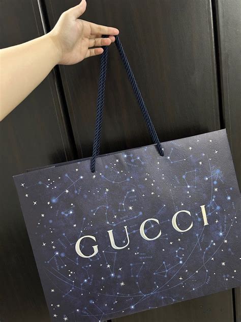 Gucci Paper Bag Luxury Bags And Wallets On Carousell