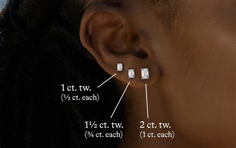 Find The Perfect Fit With A Stud Earring Size Chart Clean Origin Blog