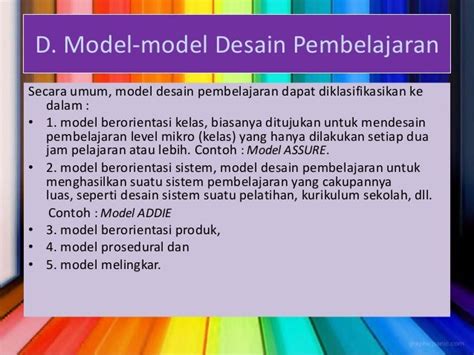 Contoh Penerapan Model Desain Pembelajaran Imagesee