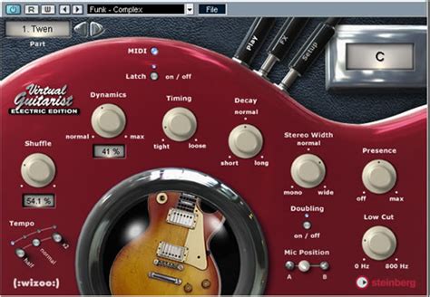 Virtual Guitarist Electric Edition By Steinberg Rhythm Guitar Plugin VST