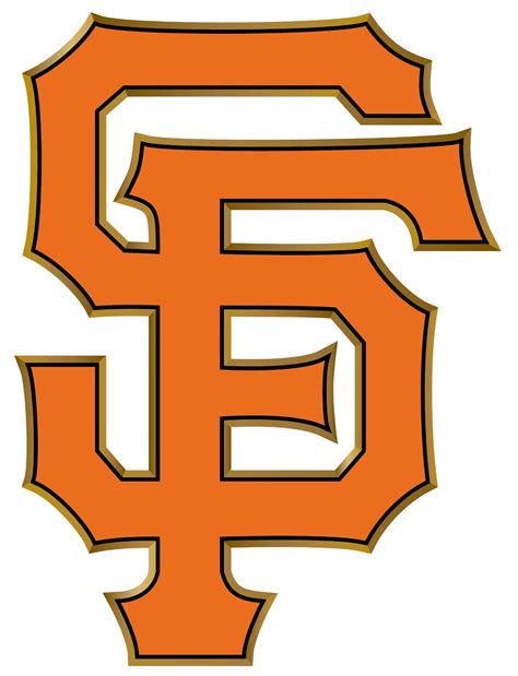San Francisco Giants Sf Orange Logo Vinyl Decal Sticker 5 Sizes