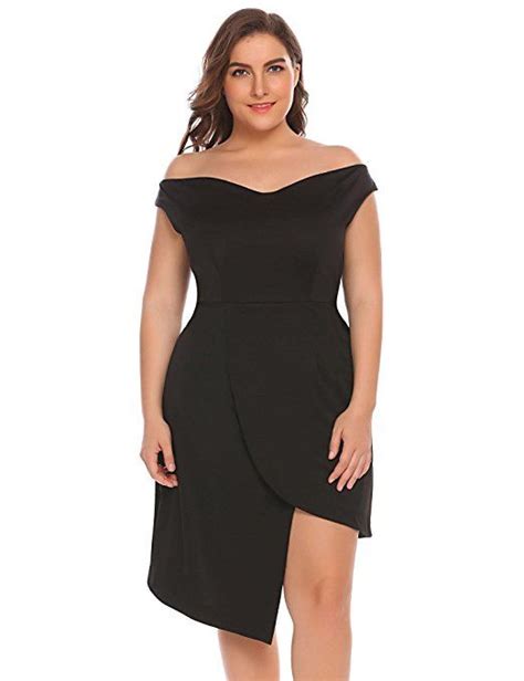 11 Plus Size Short Black Dresses For Fashionable Outfits Curvyoutfits