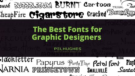 Top 100 Best Fonts For Graphic Designers 2021 10 New 2019 Design Vrogue