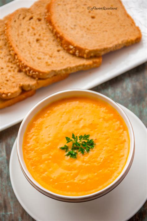 Curried Carrot Soup Flavor Quotient