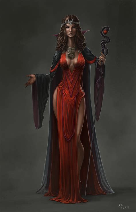 Image Result For Dnd Infernal Fantasy Art Women Character Concept