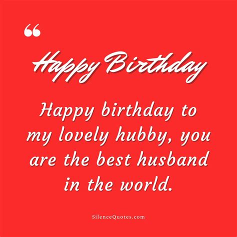 100 Best Husband Birthday Quotes Love Wishes And Messages