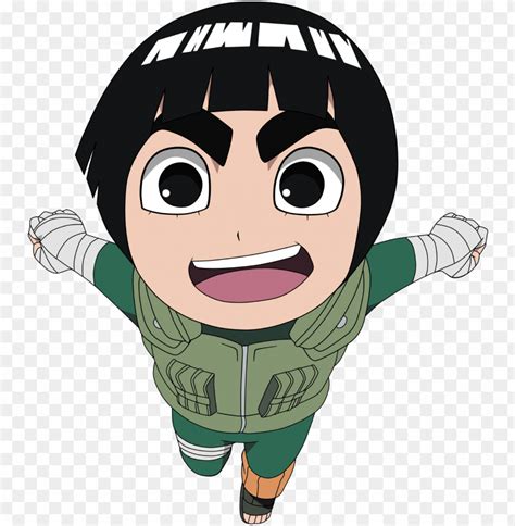 Free Download Hd Png Rock Lee Full Body Naruto Rock Lee Chibi Png Transparent With Clear