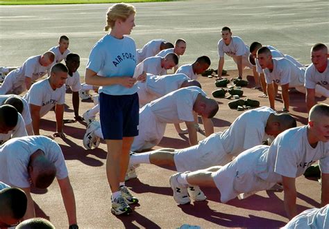 Bmt Sets New Fitness Standards Air Force Article Display