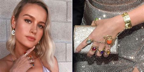 Brie Larson And Scarlett Johansson Both Wore Infinity Stones To The