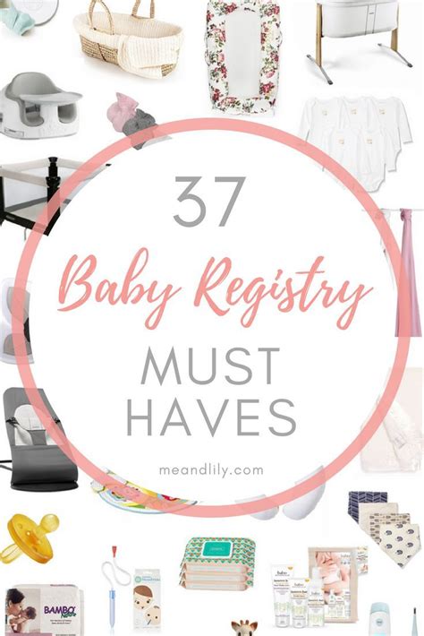 37 Baby Registry Must Haves Motherhood Sprouting Baby Registry