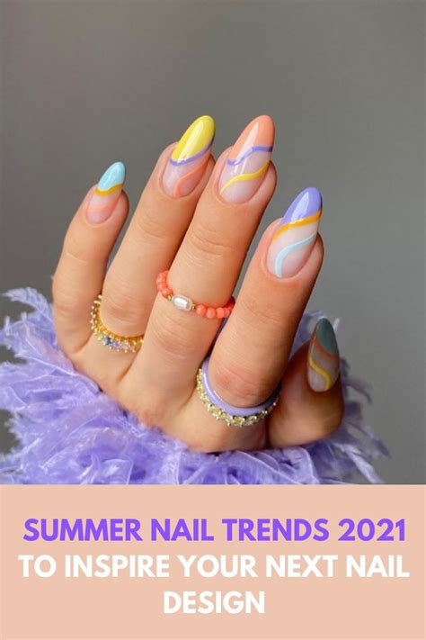What Are The Most Popular Nail Colors For Summer 2021 Womens Fashion Outfits