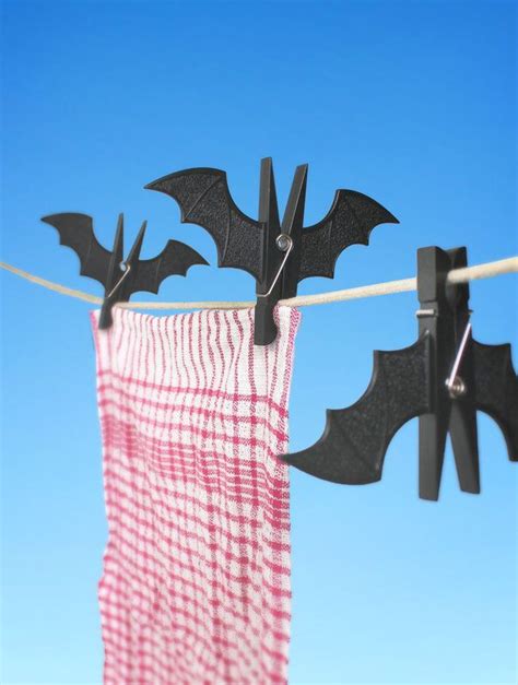 Spooky Bat Pegs Clothes Pins