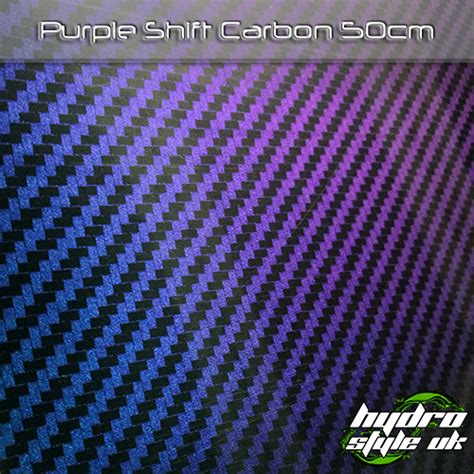 Purple Shift Carbon Hydrographics Film 50cm Hydro Style Uk