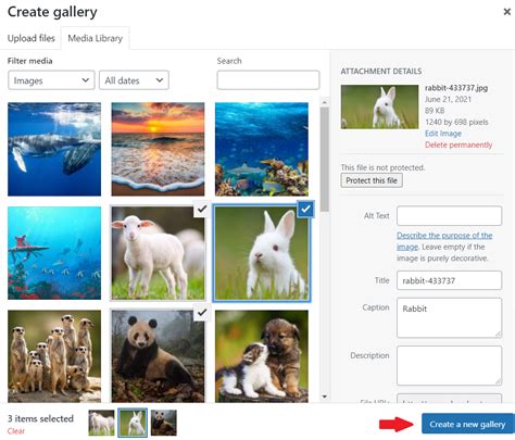 How To Create An Image Gallery In Wordpress 2 Methods Password