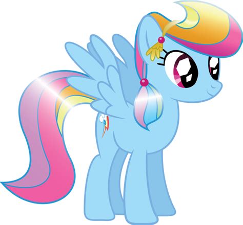 As a huge fan of the wonderbolts, she dreams of one day joining their elite flying group. Rainbow Dash as a Crystal Pony - My Little Pony Friendship ...