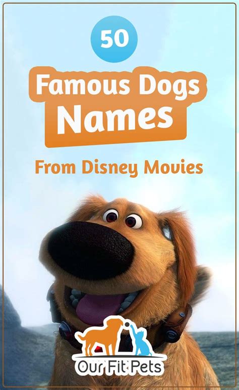 Find a the name of a princess, a king, pair names, or animal character names—here are 100 fantastic names for you to choose from. 50 Famous Dogs Names From Disney Movies | Dog names disney ...