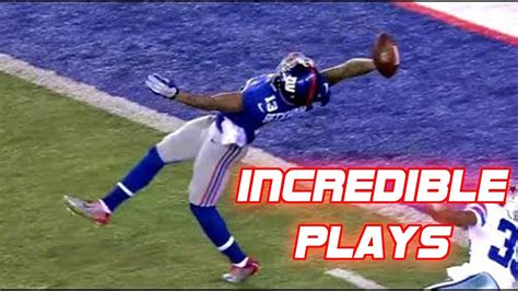 NFL Unbelievable Performs Half 1 (Greatest Performs Ever) | Sports PR Blog