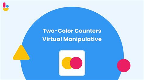 Two Color Counters Virtual Manipulative Brainingcamp Youtube