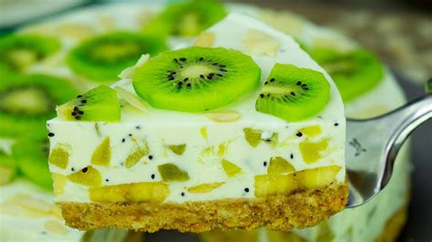 Maybe you would like to learn more about one of these? Ein leckerer, kalorienarmer Kuchen, ohne backen! Kiwi- und ...