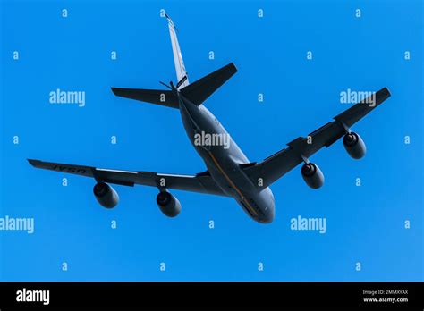 A KC-135 Stratotanker aircraft assigned to the 6th Air Refueling Wing