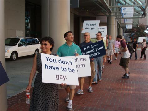 Ex Homosexuals Protest Apas Position On Homosexuality Baptist Press