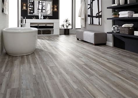 In general, waterproof vinyl flooring is the best choice for the basement, kitchens, bathrooms and laundry rooms, where spilled water and high humidity can be issues with other floors. Tranquility XD 4mm Edgewater Oak Luxury Vinyl Plank ...