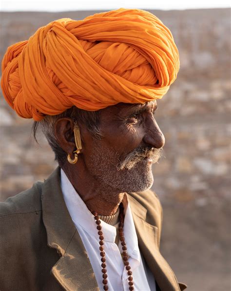 Camel Herder Of Rajasthan More Portraits Of People From India On