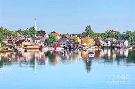 Historic Portsmouth New Hampshire Waterfront Photograph By Denis