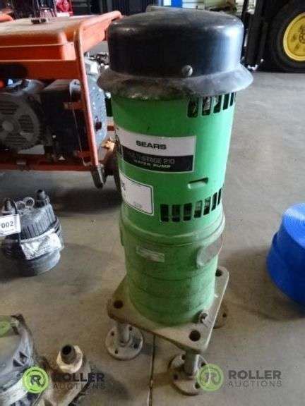 Sears Electric Water Pump Multi Stage 210 Roller Auctions