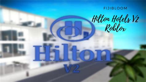 Hilton Hotel V2 Roblox Suite Tour Youtube