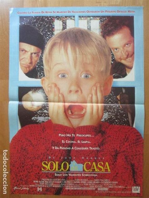Cartel Cine Solo En Casa Macaulay Culkin 199 Vendido En Venta